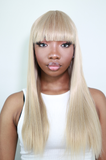 Iskaba Long Blonde Straight Wig