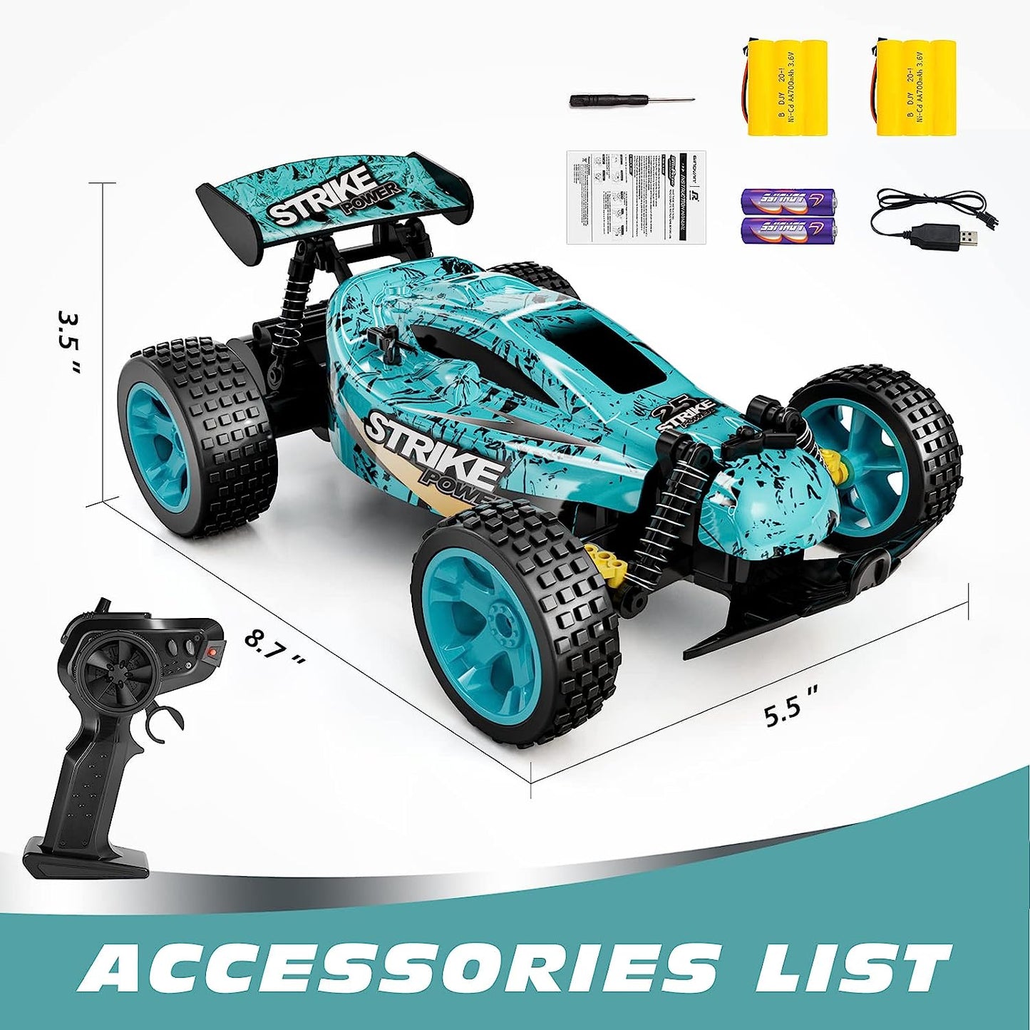 Blue Remote Control Car