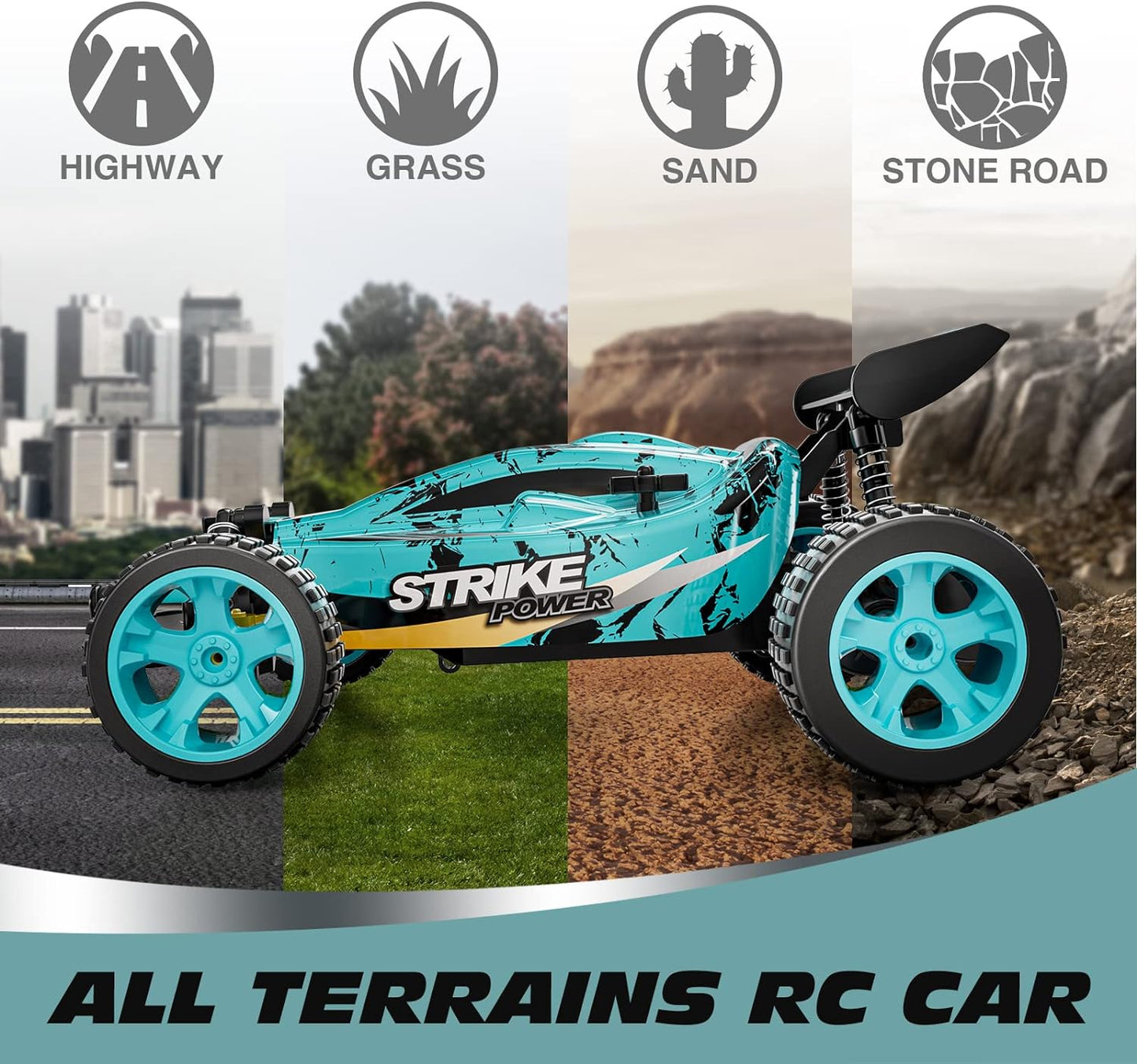 Blue Remote Control Car