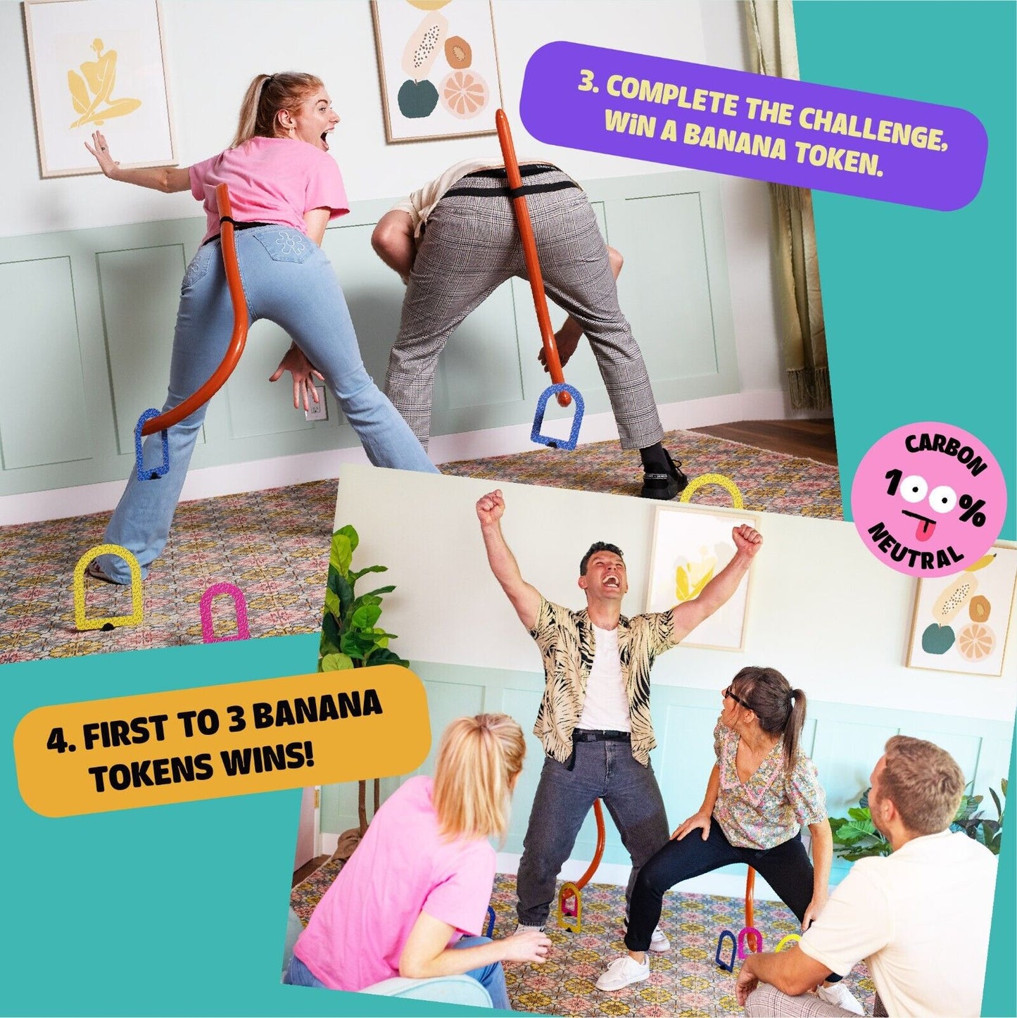 It's Bananas! the Monkey Tail Game