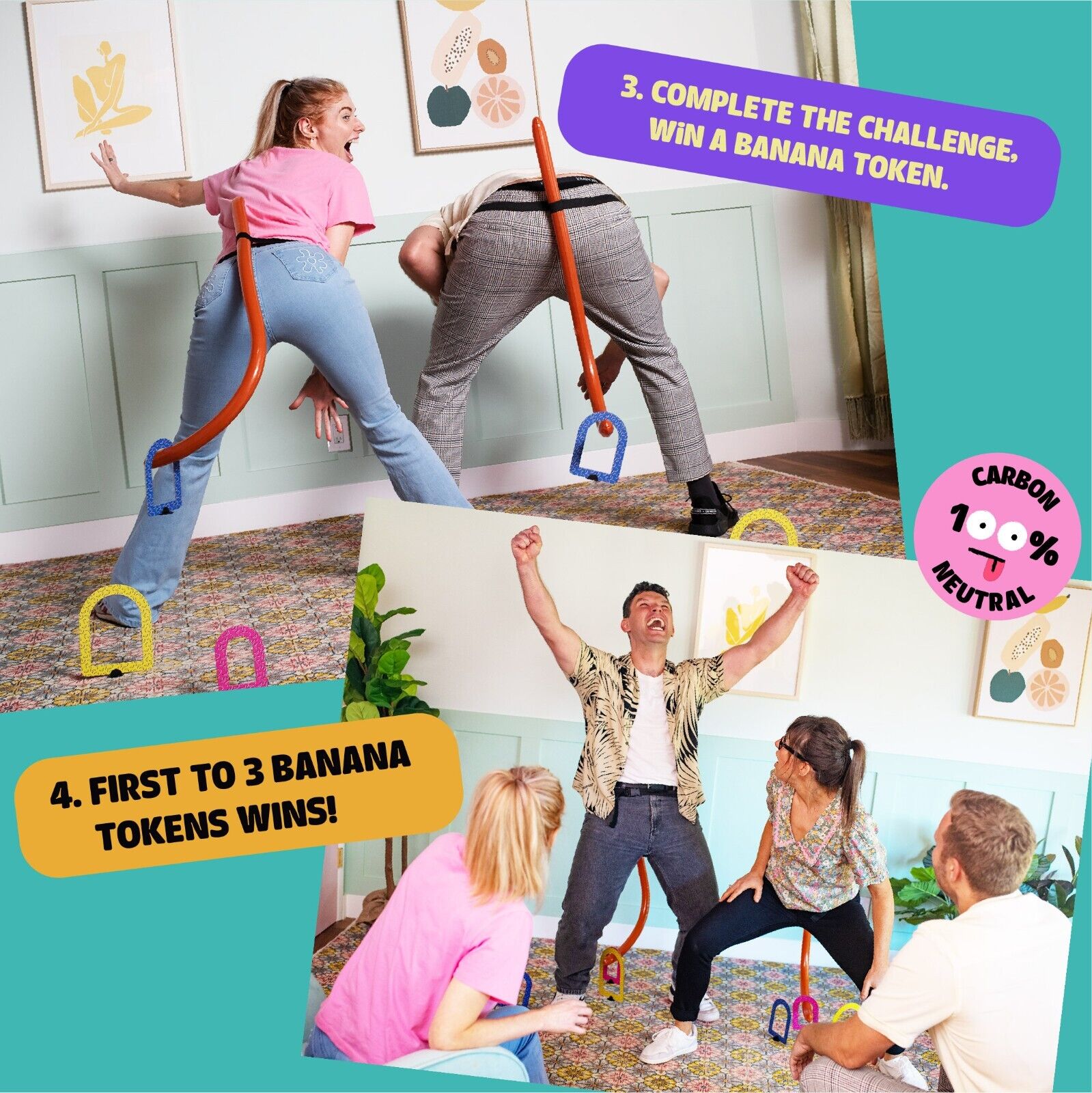 It's Bananas! the Monkey Tail Game