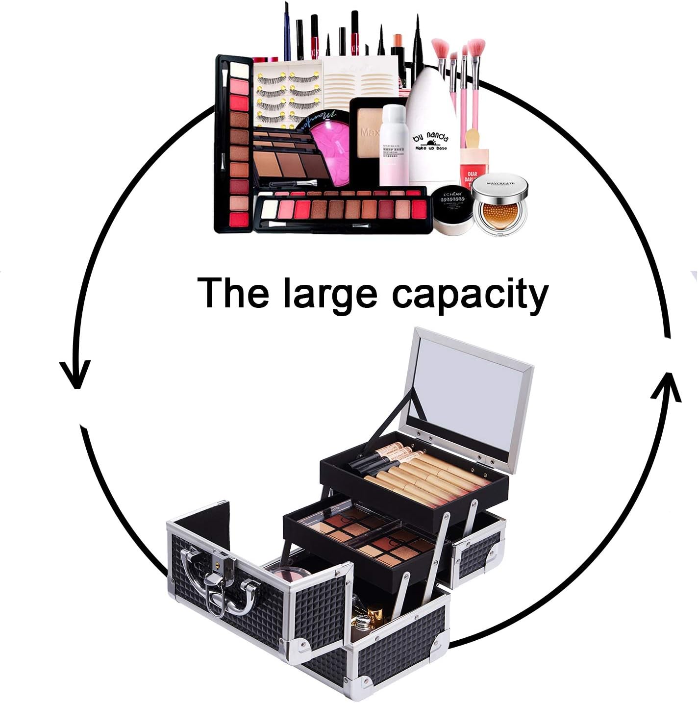 Makeup Box Vanity Case