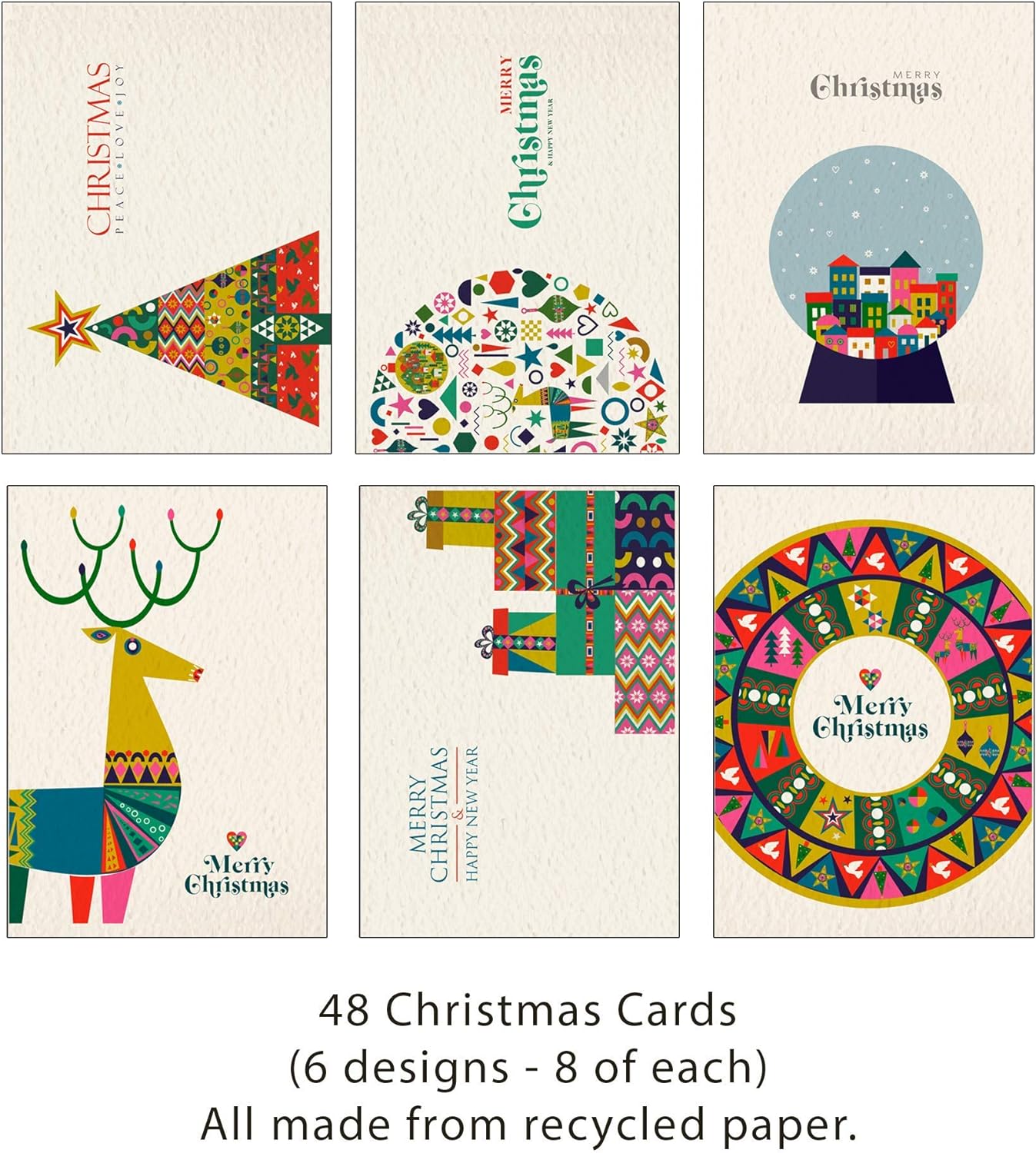 Recycled Christmas Cards