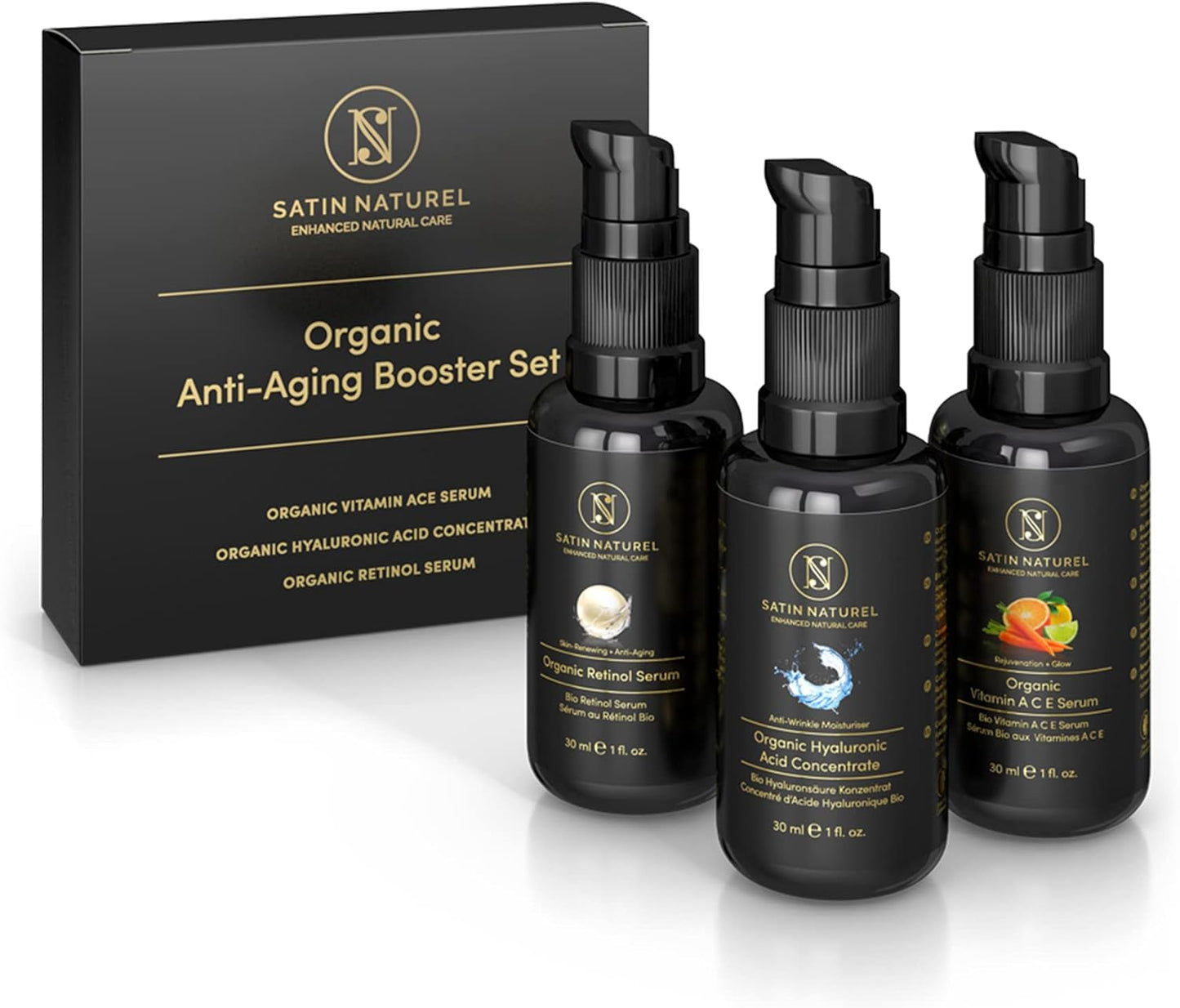 Skincare Set 3 Organic Face Serum
