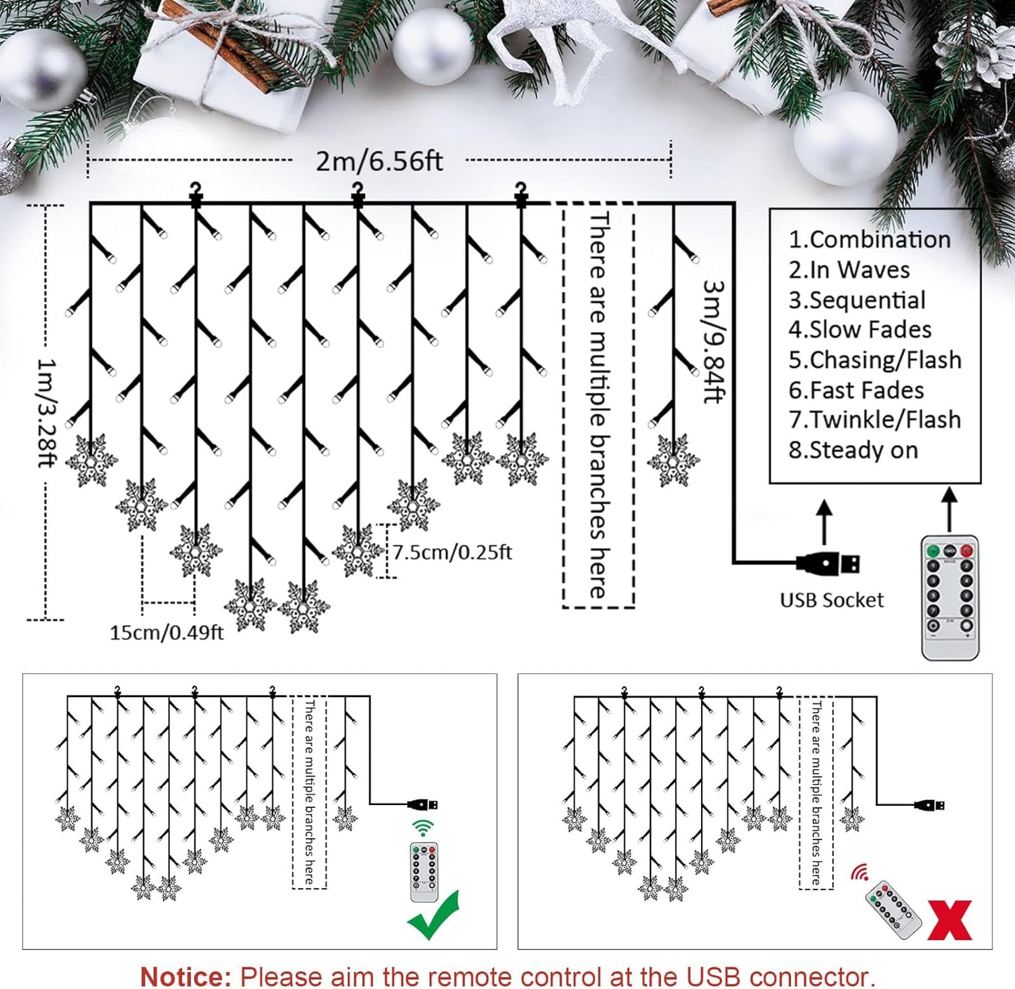 Snowflakes Lights