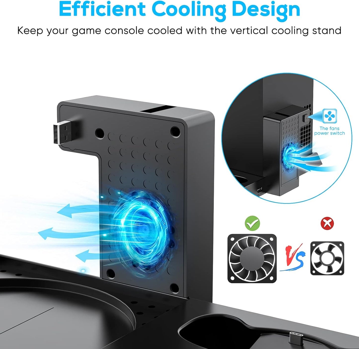 Xbox Series X Vertical Cooling Stand
