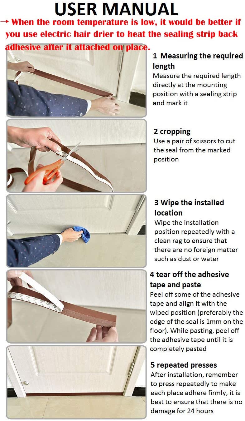 Silicone Draught Excluder