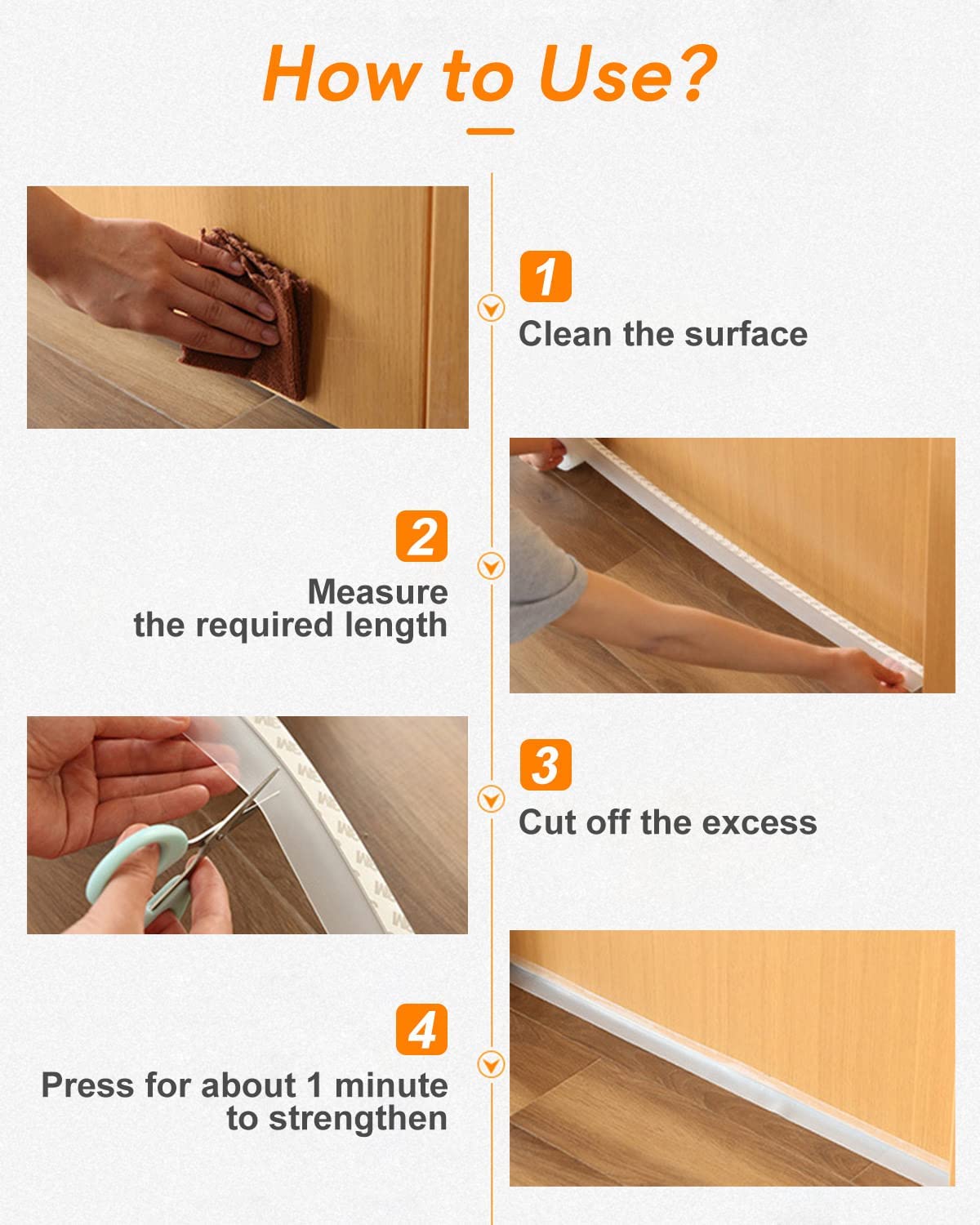 Silicone Draught Excluder