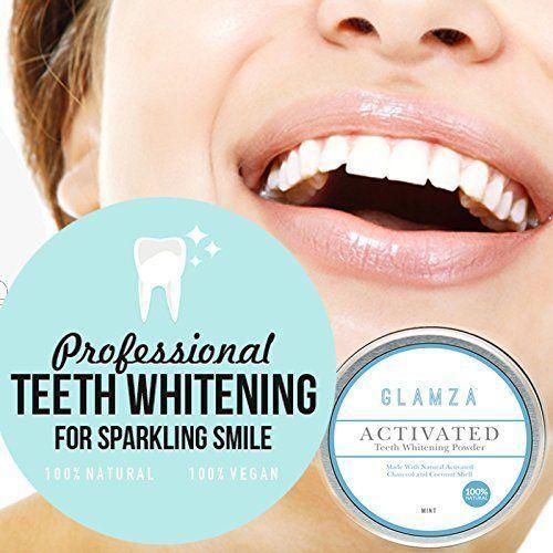 Charcoal Teeth Whitening & Bamboo Toothbrush