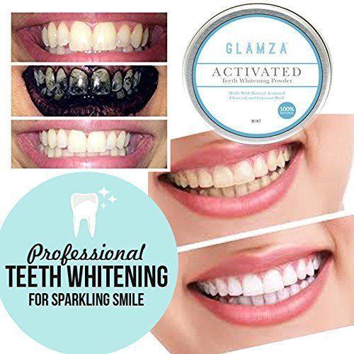 Charcoal Teeth Whitening & Bamboo Toothbrush