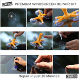 Premium Windshield Repair Kit