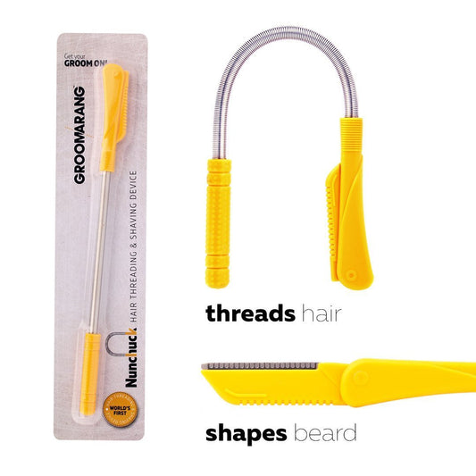 Hair Threading and Shaving Device