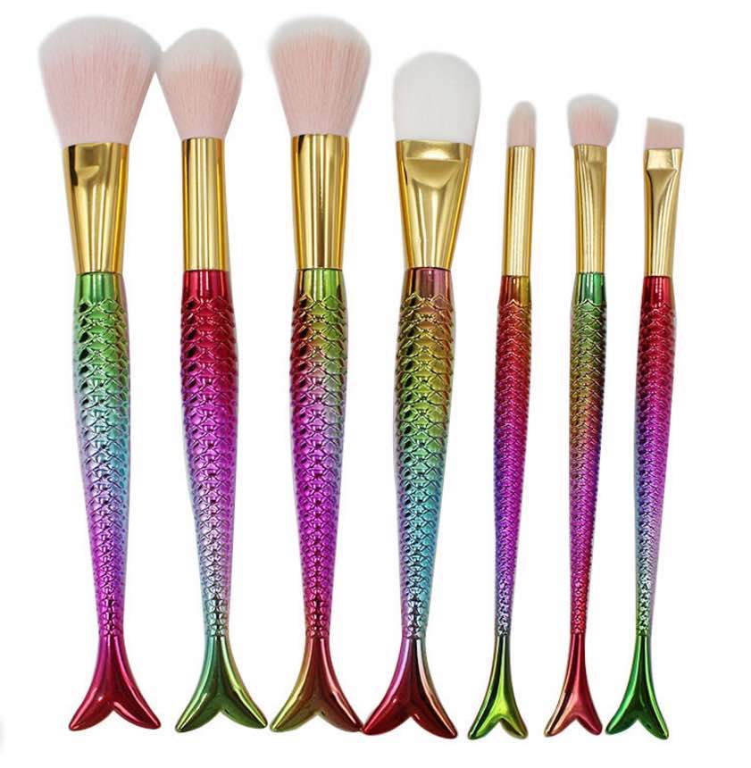 Luxurious Mermaid Makeup Brush Set