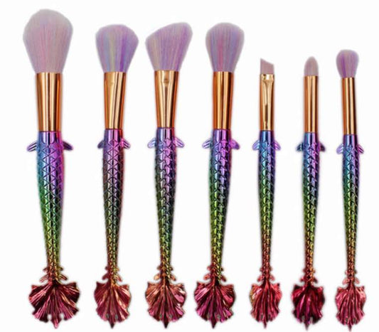 Luxurious Mermaid Makeup Brush Set