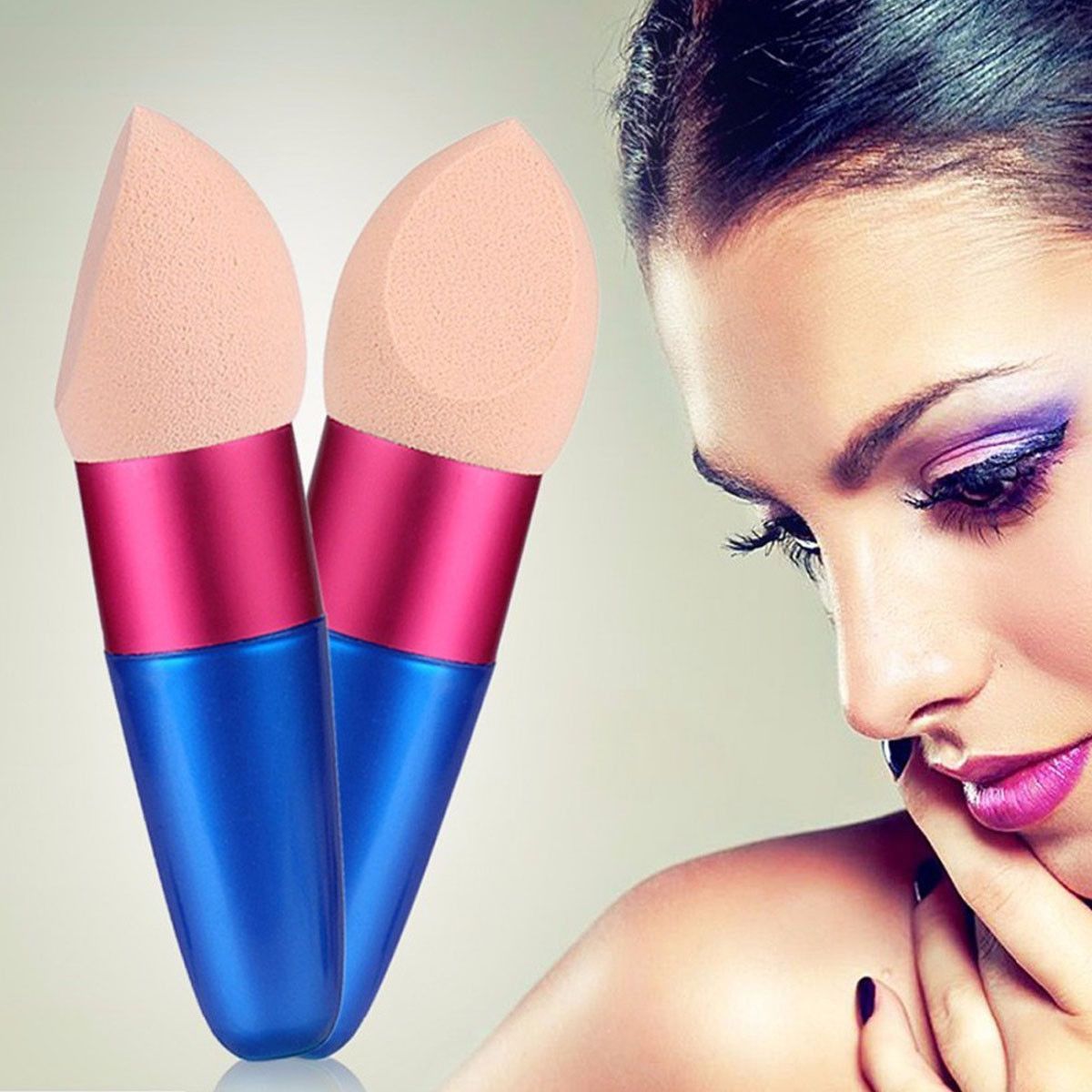 Powder Puff Makeup Applicator