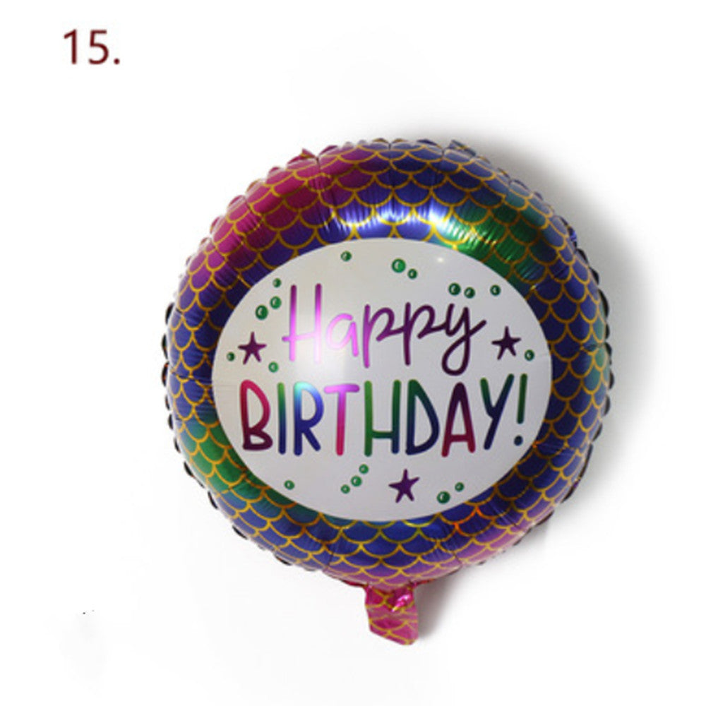 18" Inch Helium Foil Party Balloons