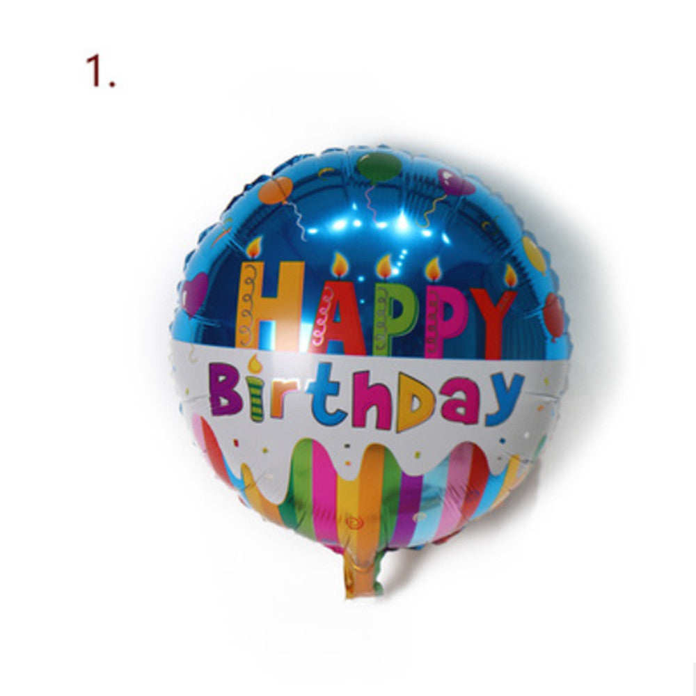 18" Inch Helium Foil Party Balloons