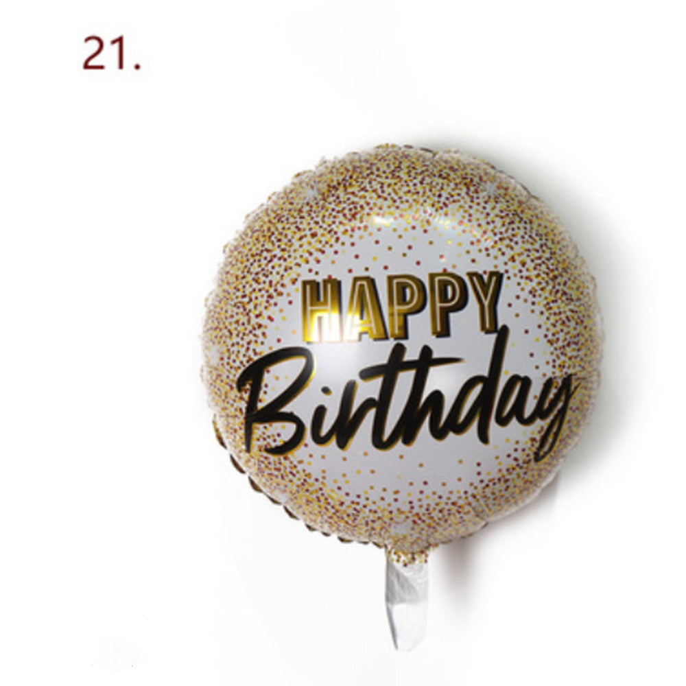 18" Inch Helium Foil Party Balloons