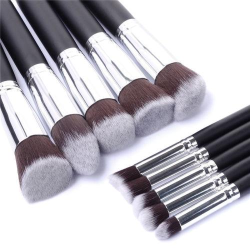 10pc Makeup Brush Set