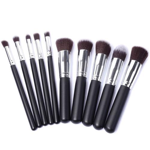 10pc Makeup Brush Set