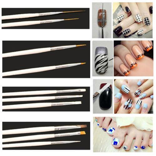 Nail Art 20pc Dotting & Brush Set