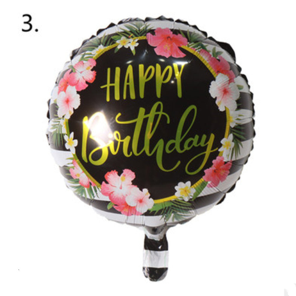 18" Inch Helium Foil Party Balloons