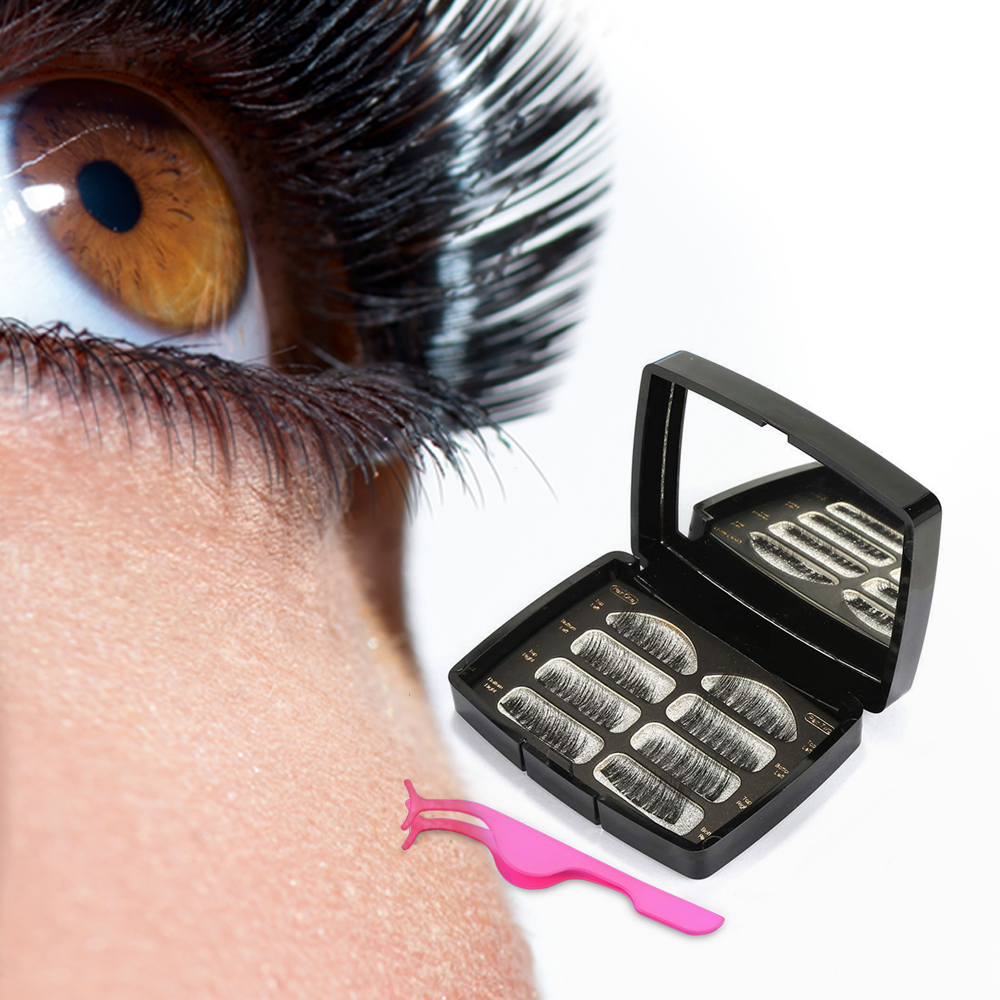 Magnetic Eyelashes with Mirror & Applicator