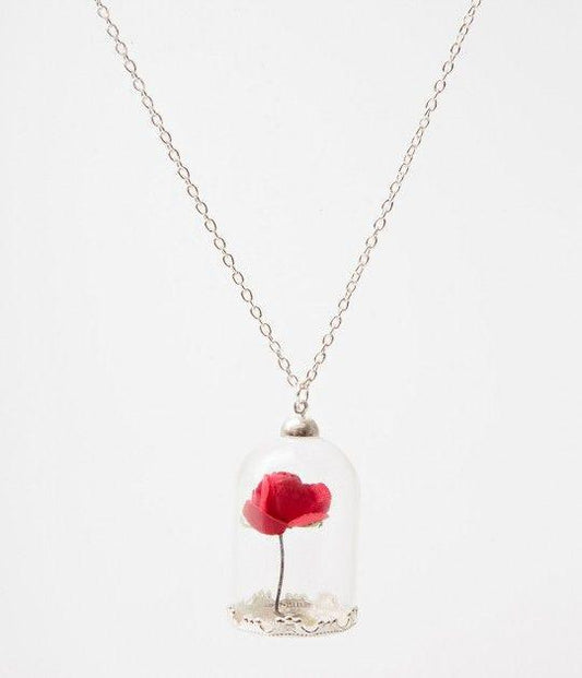 Red Rose Pendant