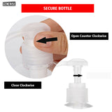 500ml Clear Empty Bottle and Pump
