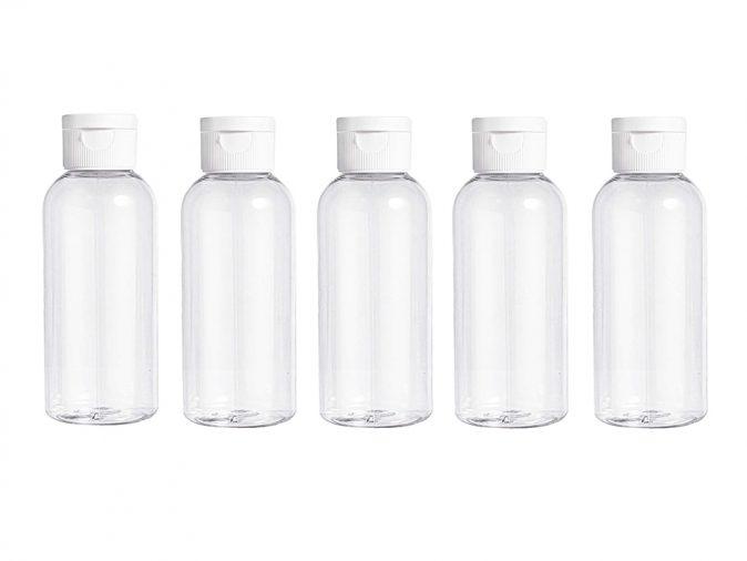 50ml Clear Flight Safe Travel Bottle