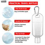 50ml Clear Flight Safe Travel Bottle