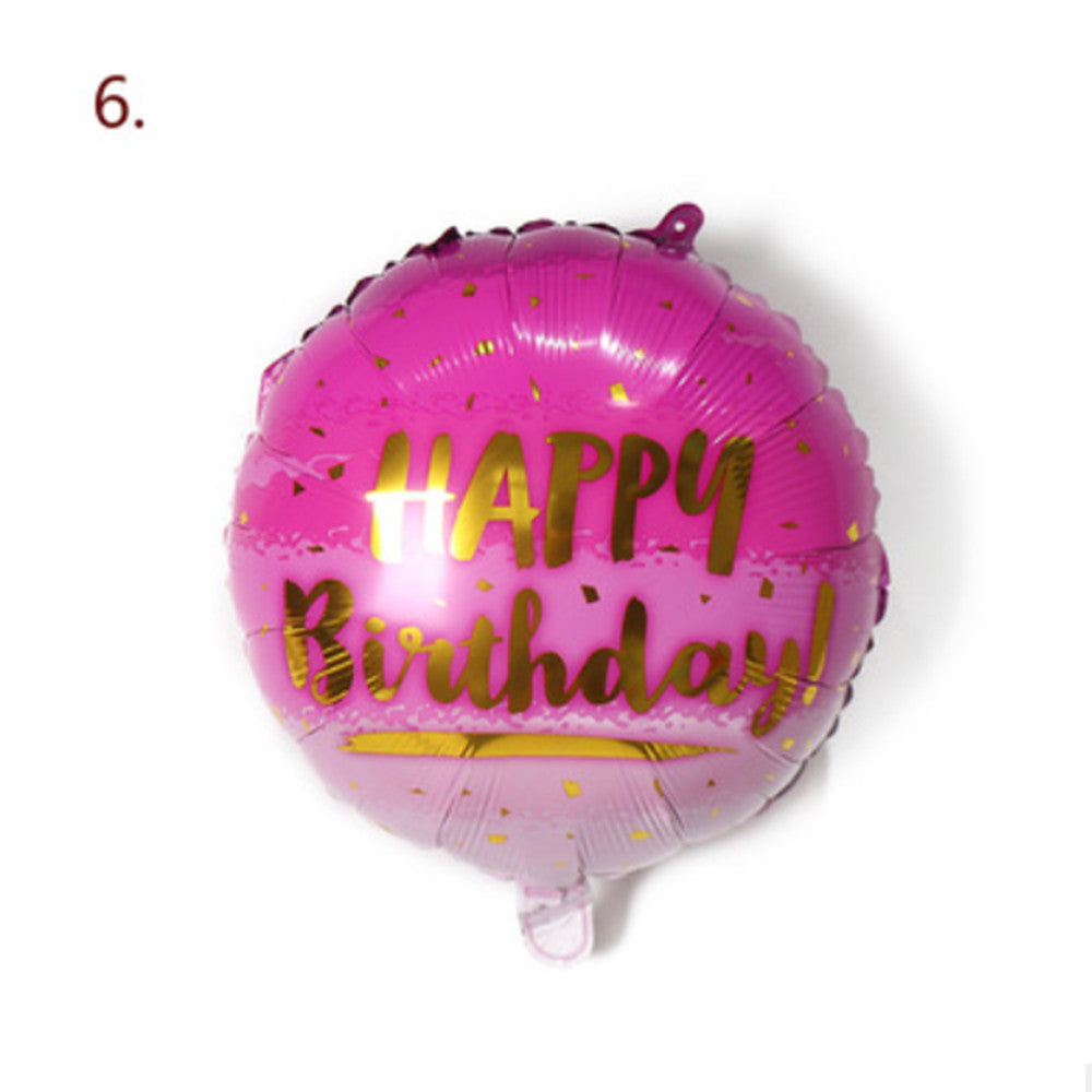 18" Inch Helium Foil Party Balloons