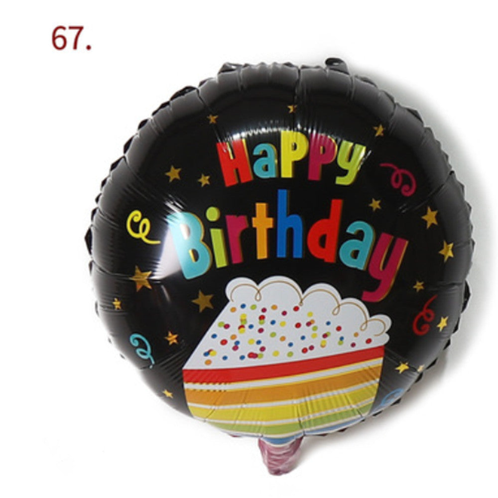 18" Inch Helium Foil Party Balloons