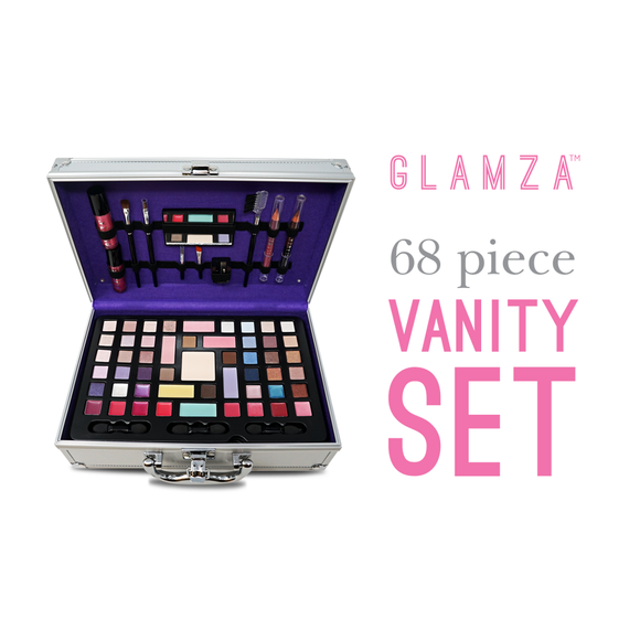 68 Piece Vanity Beauty Box