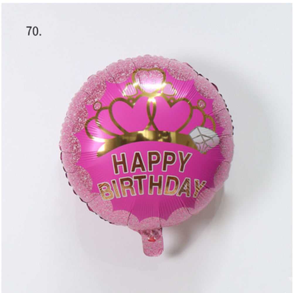 18" Inch Helium Foil Party Balloons