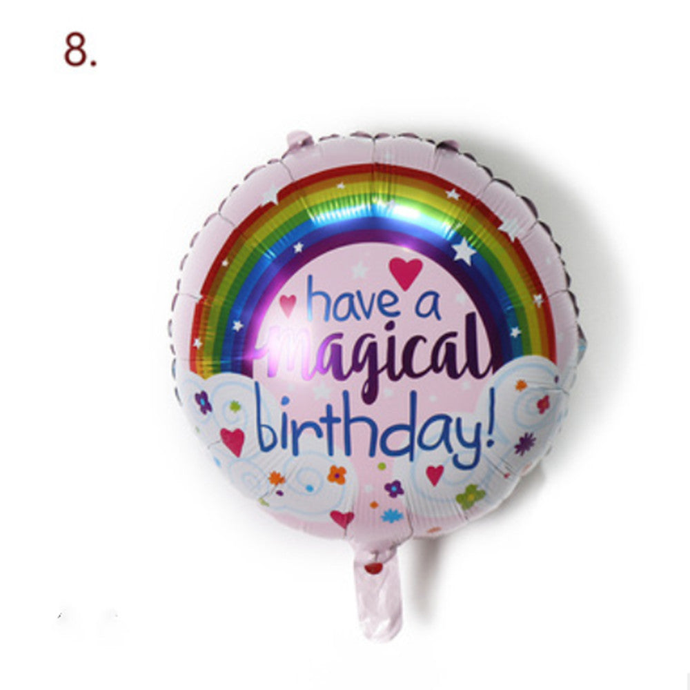 18" Inch Helium Foil Party Balloons