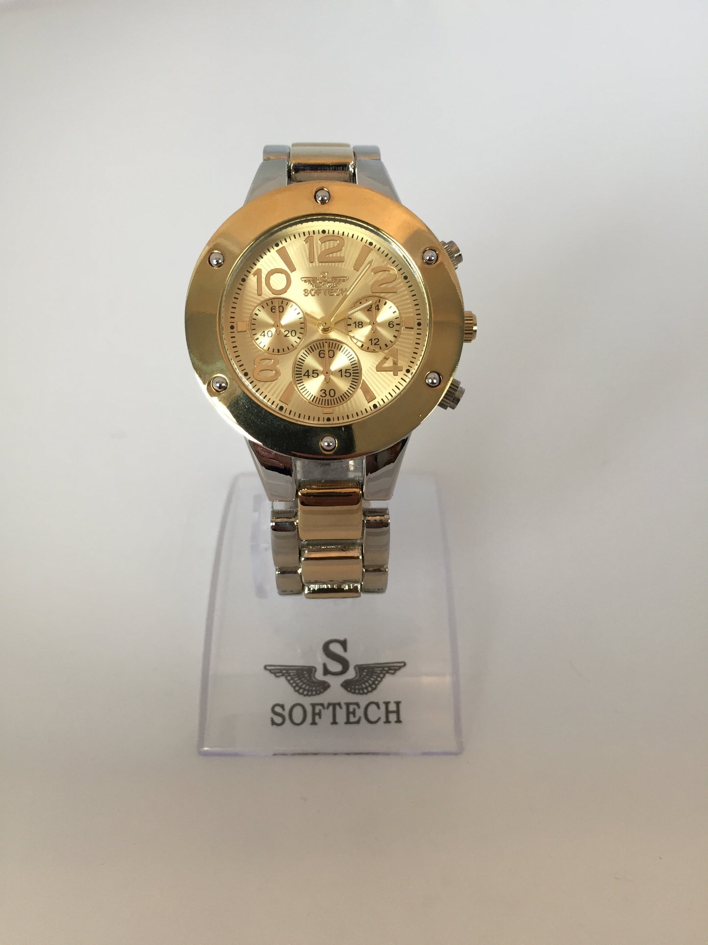 Gold & Rose Gold Quartz Watch