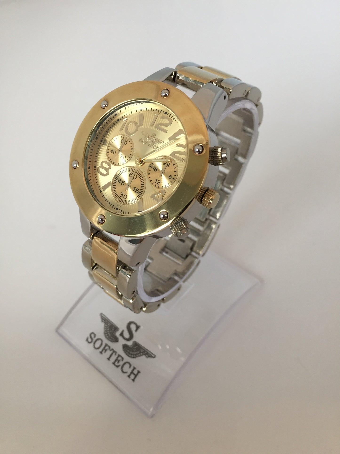 Gold & Rose Gold Quartz Watch