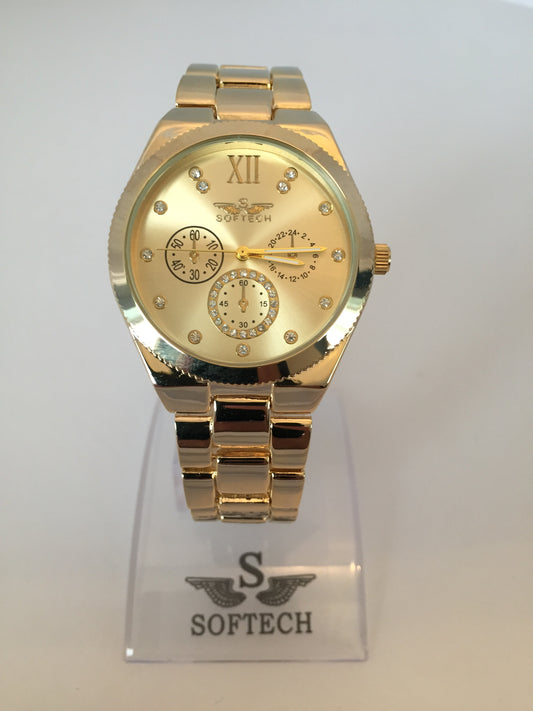 Diamante Quartz Wrist Watch