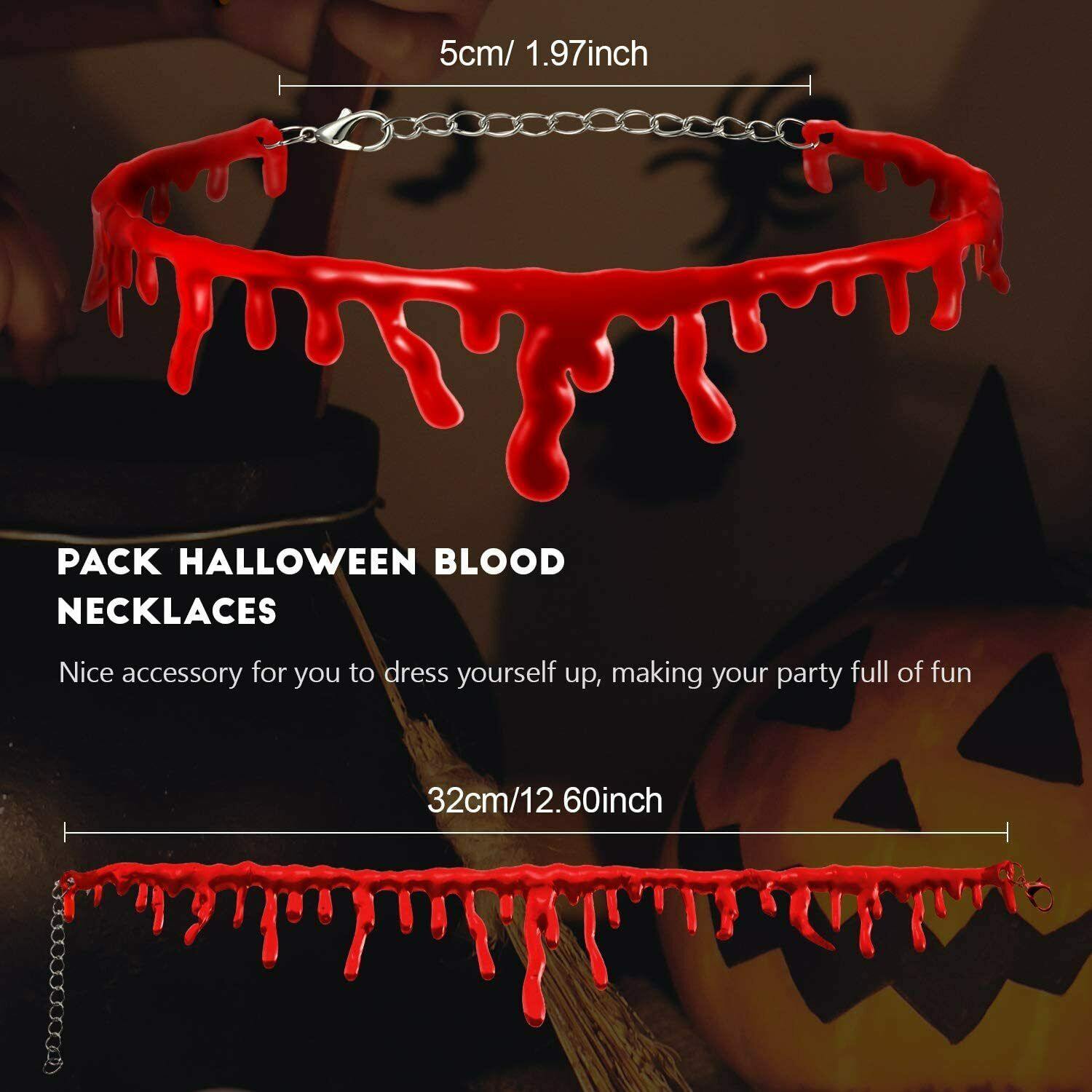 Blood Necklace for Halloween - Direct Savings Online 
