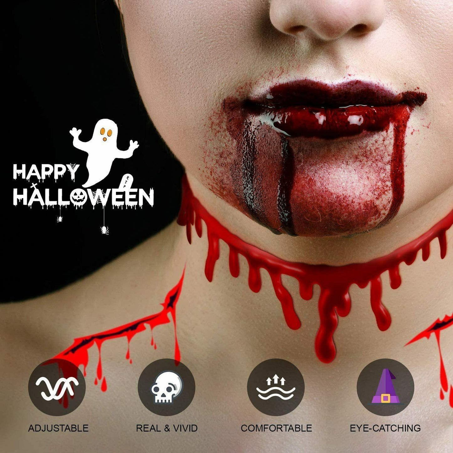Blood Necklace for Halloween - Direct Savings Online 