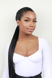 Coco Long Straight Black Ponytail