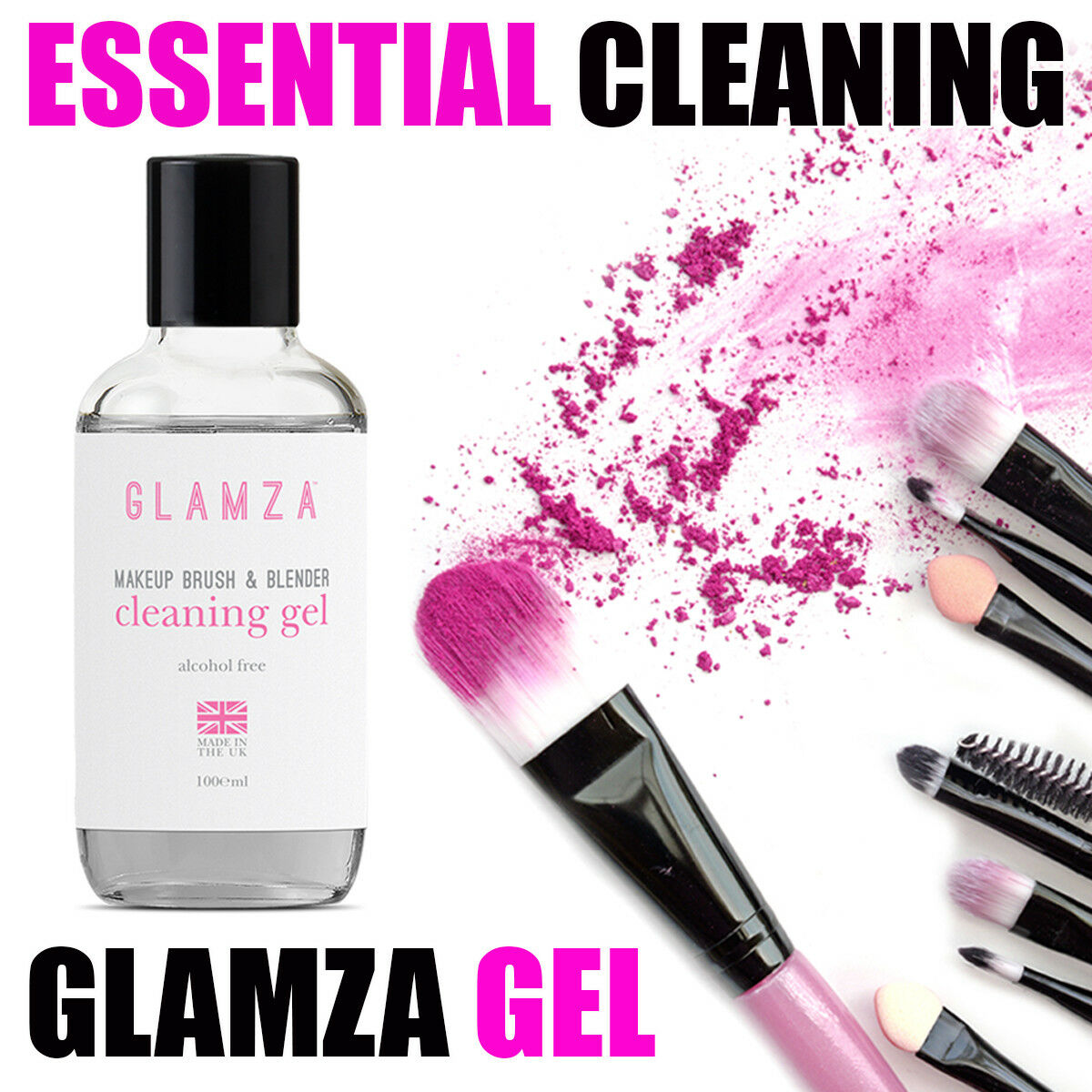 Makeup Brush Cleaner Gel
