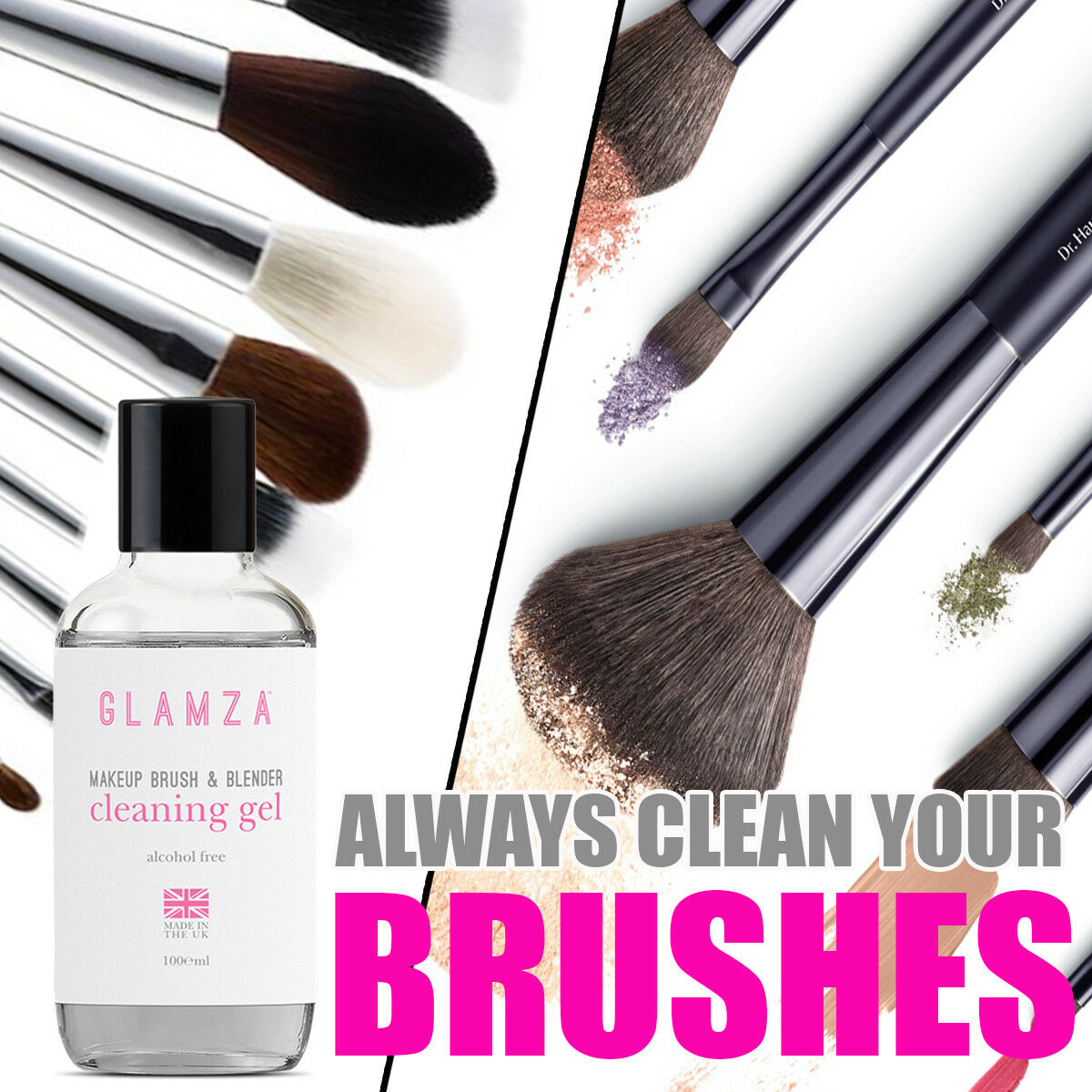 Makeup Brush Cleaner Gel