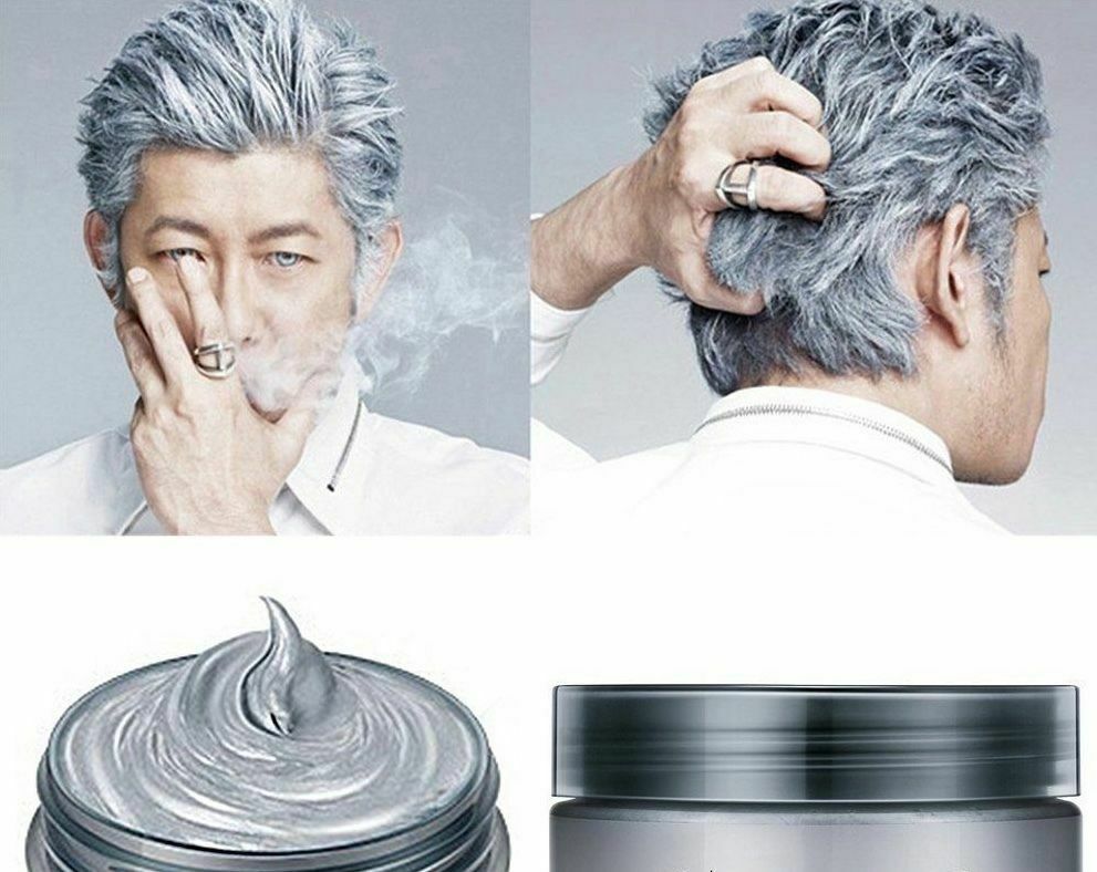 Silver Fox Hair Dye & Styling Wax