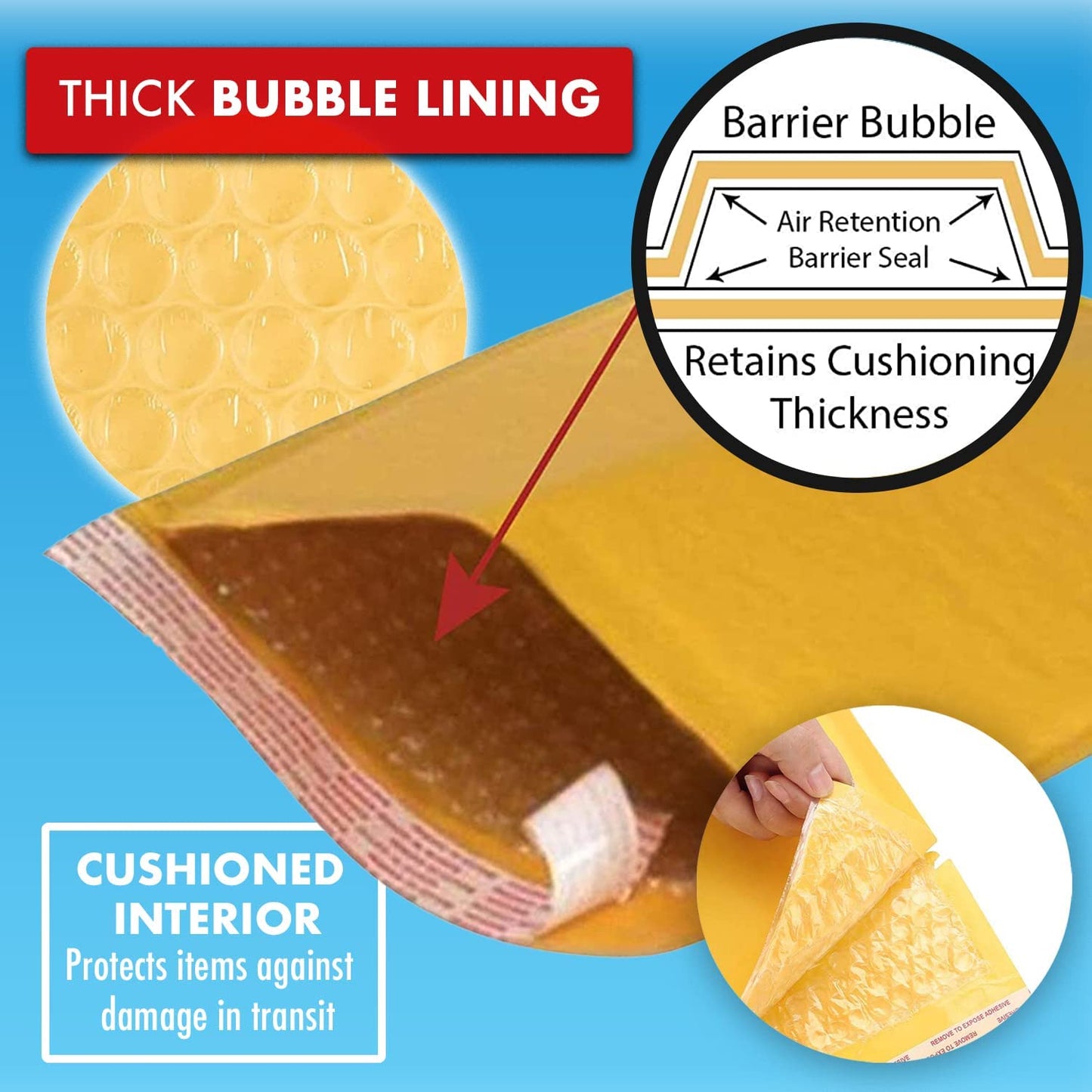A3 Padded Envelopes
