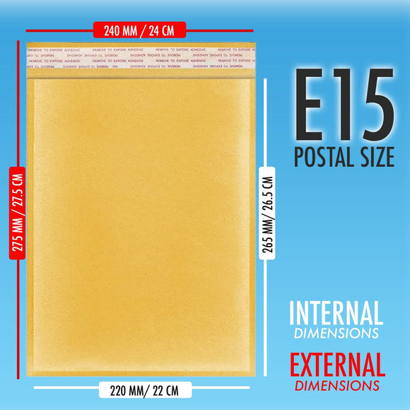 E15 Padded Envelopes