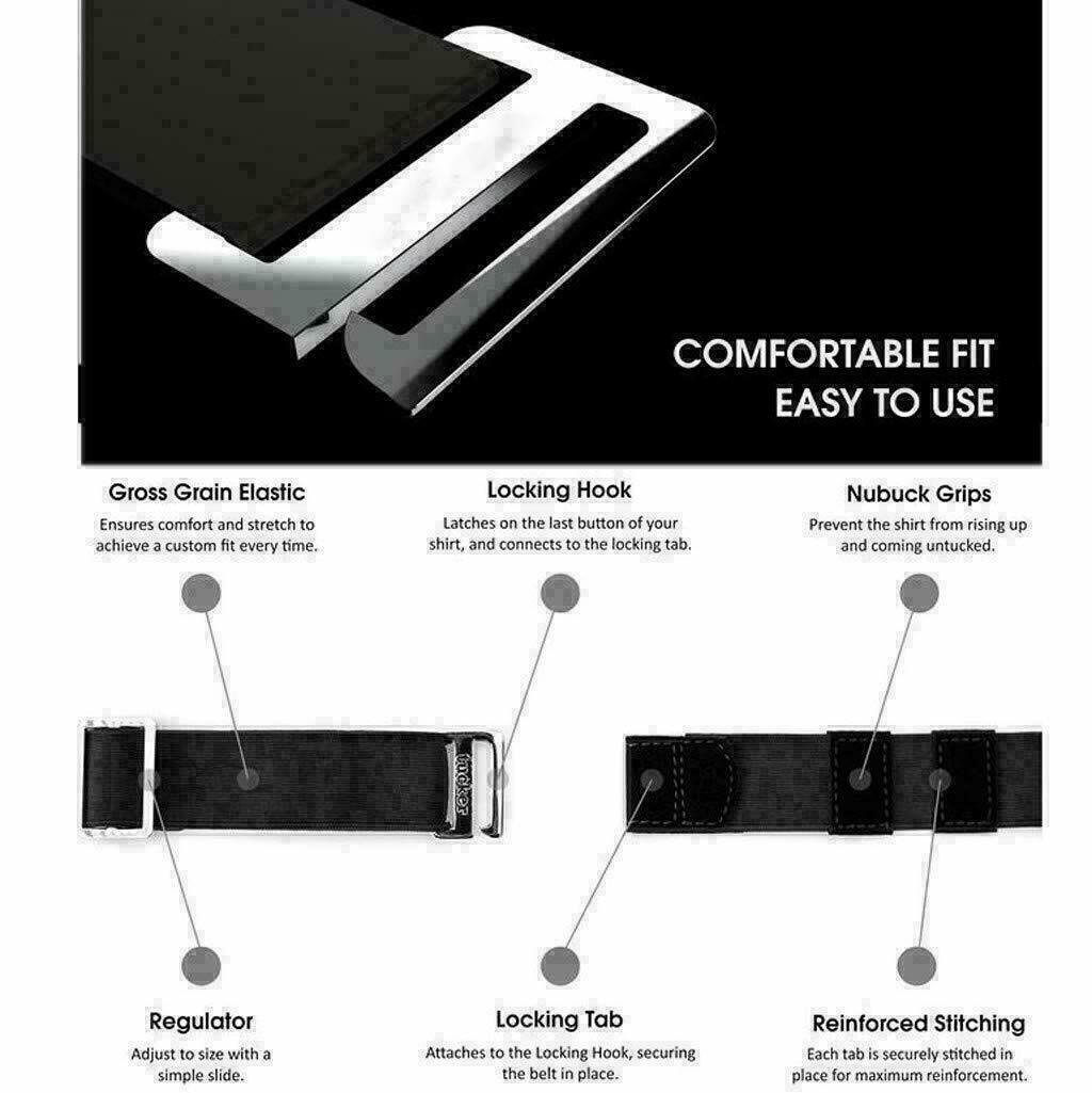 Elastic Shirt Belt