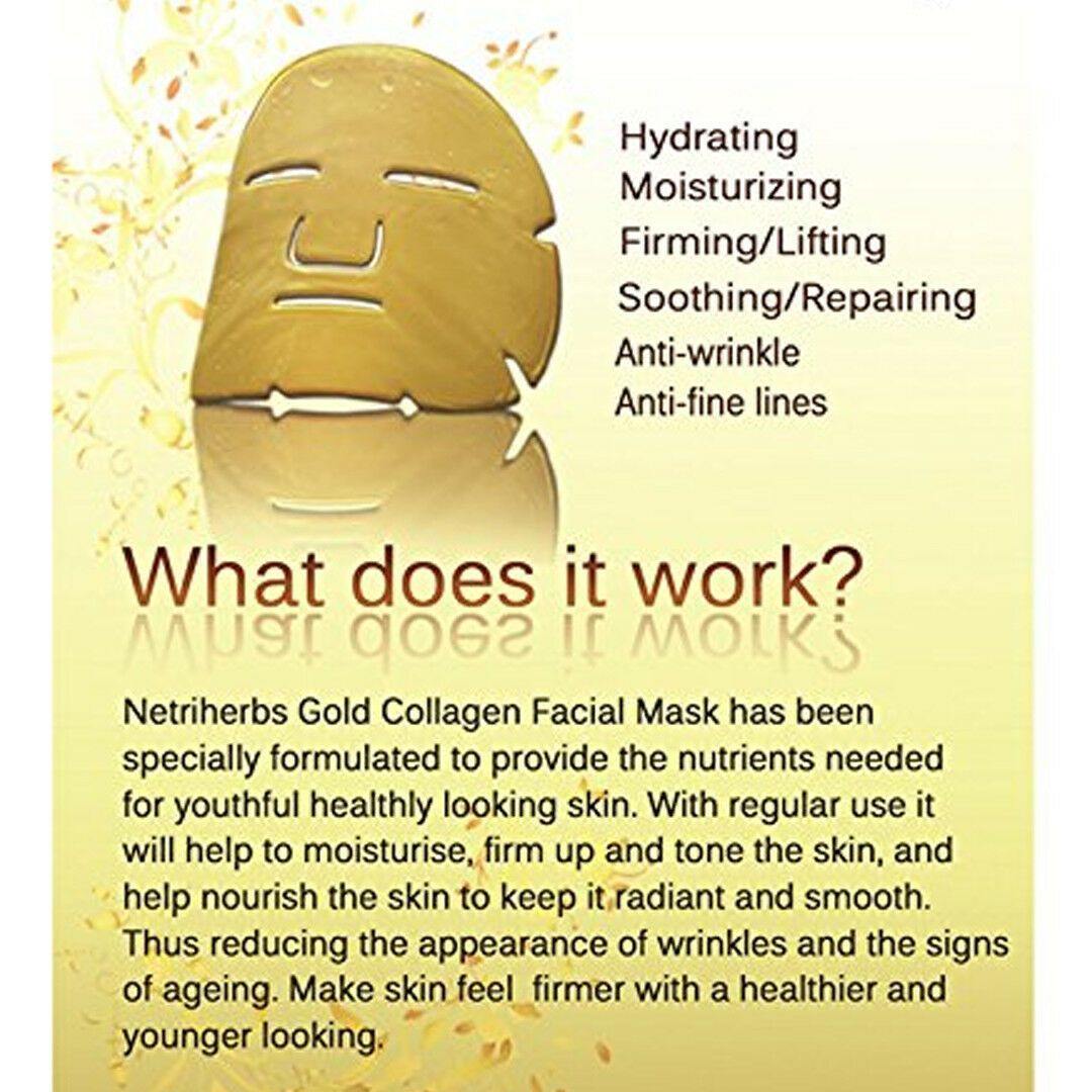 Gold Collagen Face Mask - Direct Savings Online 
