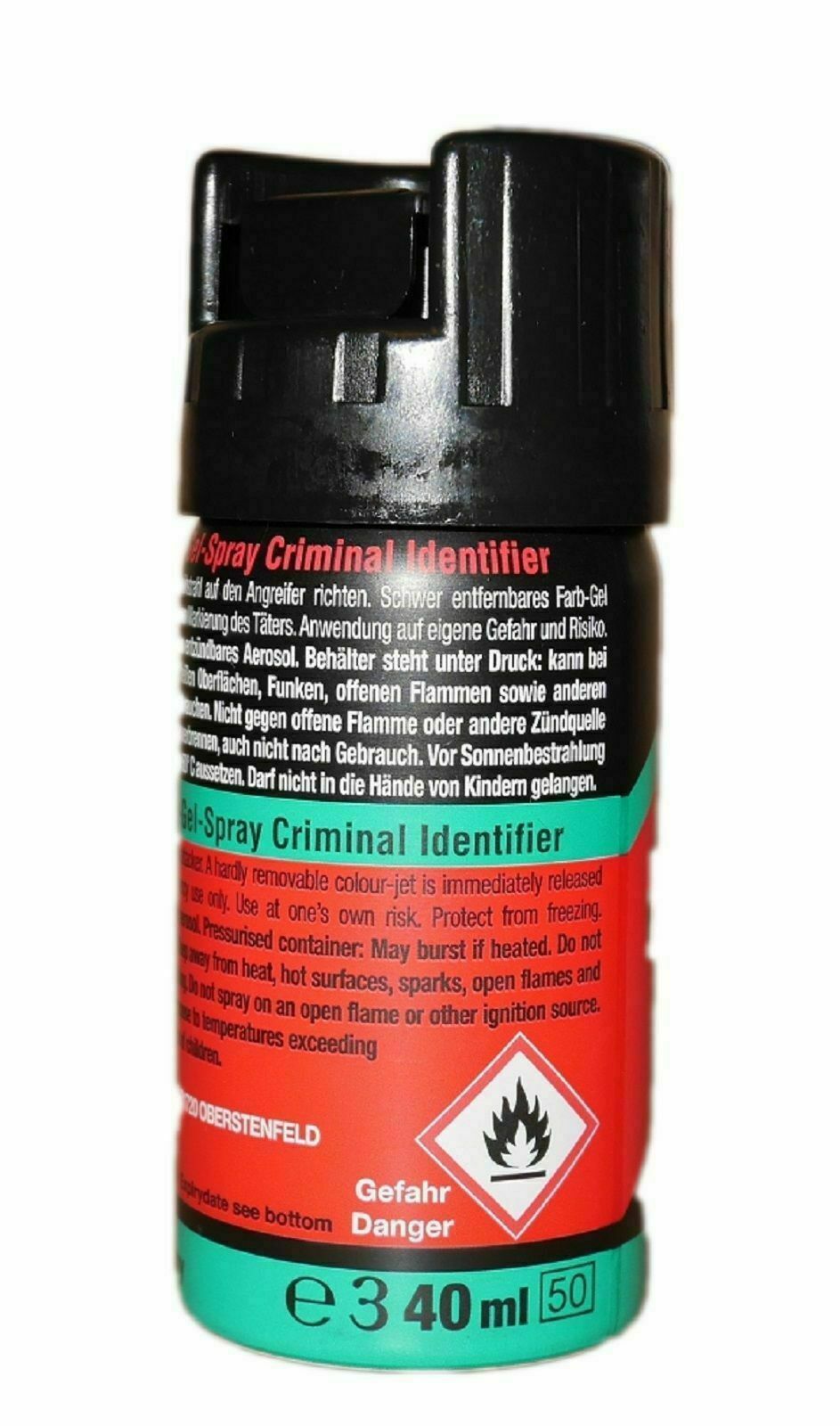 Red dye Self Defence Spray